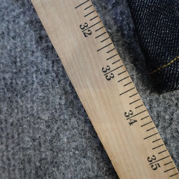 Denim & Supply Mens Jeans 38 x 34 Blue Straight Slouch Zip Fly - Picture 3 of 13